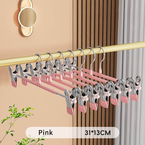 Hangers adjustable metal clip - hangers,