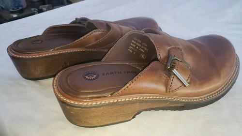Earth shoes leather - leather, upper