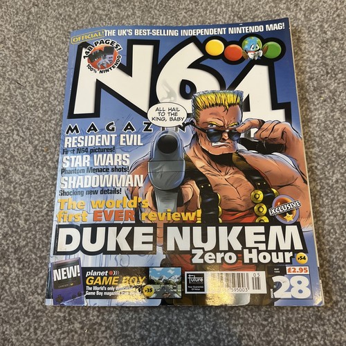 N64 magazine issue - 28, may
