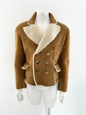 Uber Rare WESTWOOD MCLAREN WORLDS END Chico Sheepskin Jacket 1982 Buffalo Size L