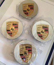 4x Wheel Centre Caps Silver