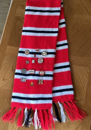 Manchester united wool scarf - manchester,