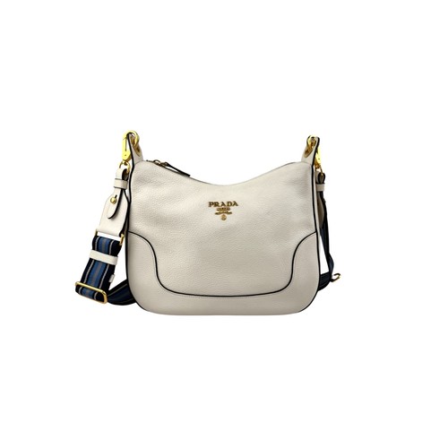 Prada vitello daino zippered - prada,