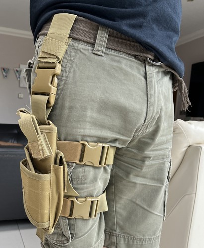 Tactical drop leg holster - tactical,