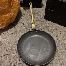 Vintage Peerage Copper & Brass Sautee frying Pan Made in England 7 1/4”