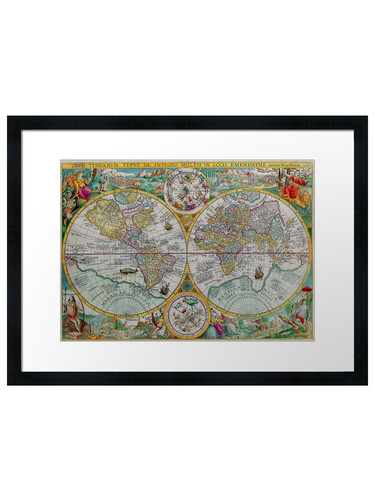 Terrarum world old - old, map
