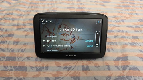 Tomtom car sat nav - sat, go