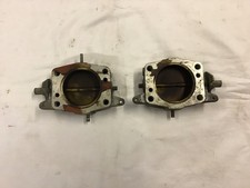 Jaguar Daimler XJ XJS V12 HE Engine Intake Manifold Throttle Body Bodies Pair