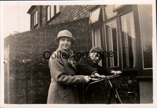 1930 boy bicycle with his - 1930's,