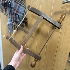 old Cross Cut Bow Harp Wooden