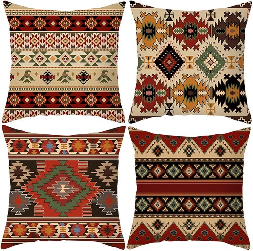 Aztec tribal cushion covers - cushion,