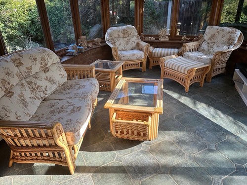 Wicker conservatory furniture - wicker,