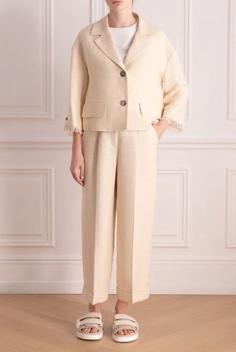 1775 new peserico ivory linen - $1775,