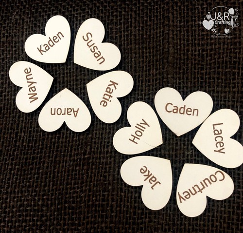 Personalised wooden - 10,