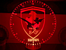 Ferrari LED neon Clock