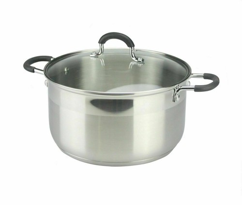 Stainless steel casserole - steel,