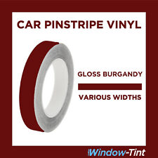 GLOSS BURGUNDY Pin Stripe Roll PinStriping Line Tape Vinyl Car STICKER 10m