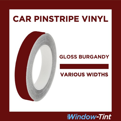 Gloss burgundy pin - pin, stripe