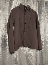 stone island burgundy Soft Shell Jacket XXL Never Won High Collar RRP £550