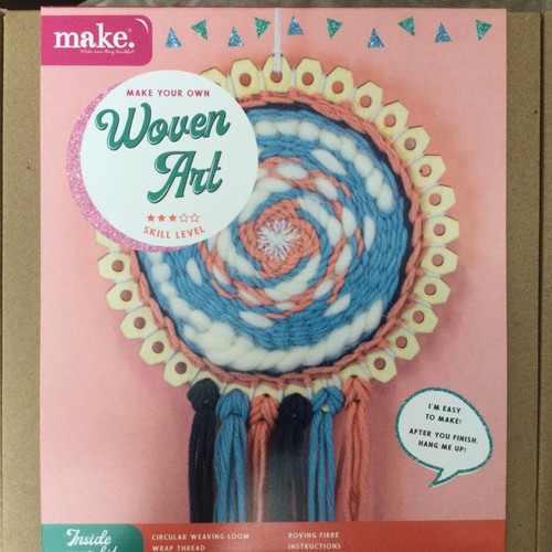 Hanging woven art - craft, kit