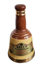 Vintage Wade Bells Scotch Whisky Bottle Perth Scotland Empty 