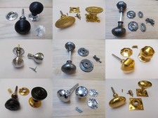 RIM KNOBS -old vintage retro style rim door knobs for rim locks