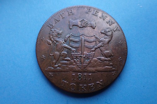 1811 bath penny token see - token,,