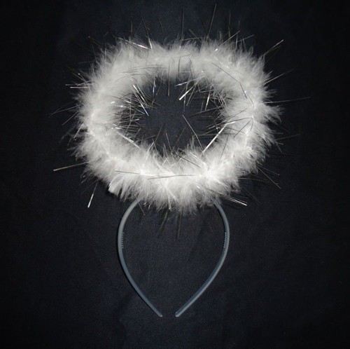 Fairy angel halo fluffy white - fairy,