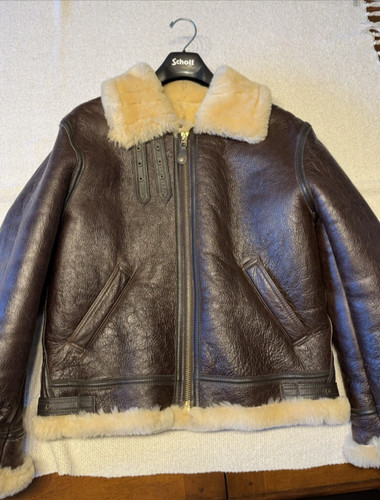 Schott shearling leather - schott,