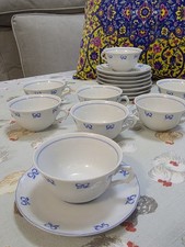 Vista Alegre Ruban Blue Coffee Cups