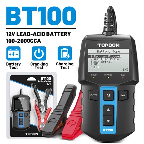 Topdon bt100 12v car - bt100,