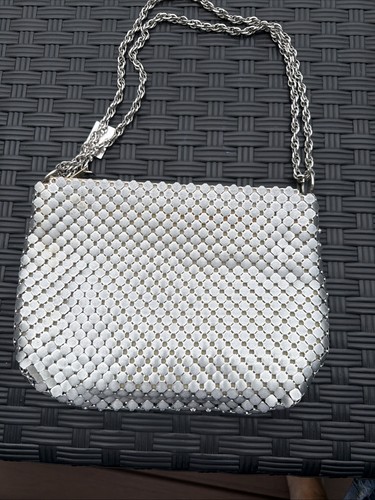 Vintage silver tone mesh - vintage,