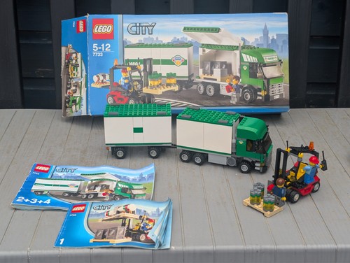 Lego city 7733 truck - city, &