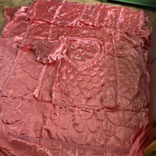 Double bedspread peach - double,
