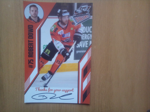 Robert dowd autographed - dowd,