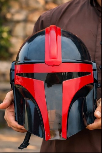 Star wars mandalorian helmet - star,