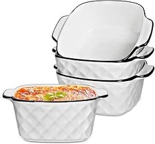 4PCS Ceramic Baking Dishes