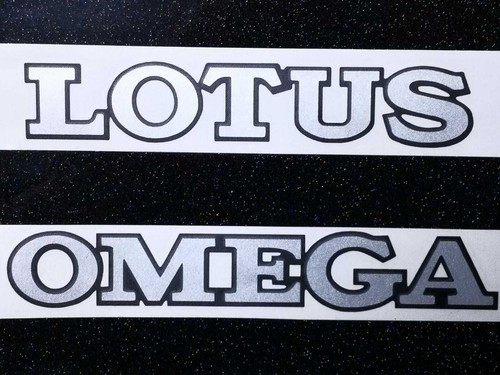 Lotus omega lettering - lotus,