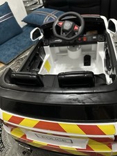 electric police car ride for kids