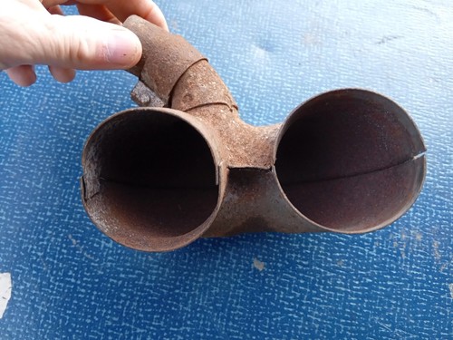 Type heat exchanger - type, elbow