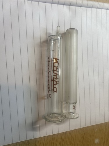 Vintage kampo glass syringe - vintage,