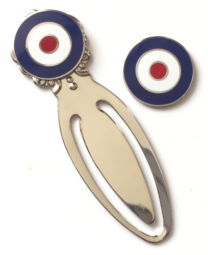 Mod target enamel crested - mod,