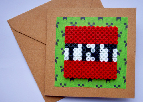 Hand made minecraft tnt hama - hand-made,