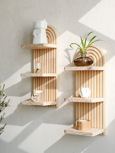 Boho tier wooden - boho, wall