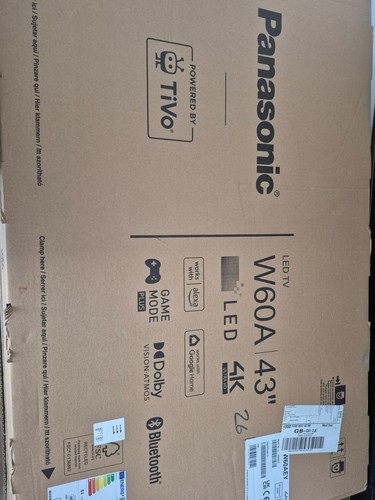Panasonic 43w60 aey smart - 43w60-aey,