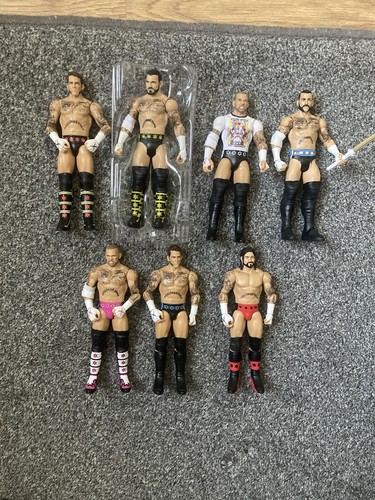Mattel wwe punk basic - punk,
