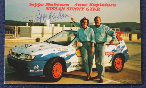 Seppo muhonen signed rally - muhonen,