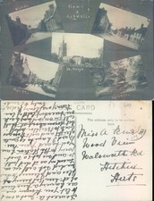 Views of Ashwell Hertfordshire England High Street Church Scenic View Printed