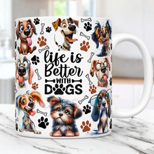 Dog Lovers Mug Ceramic Coffee