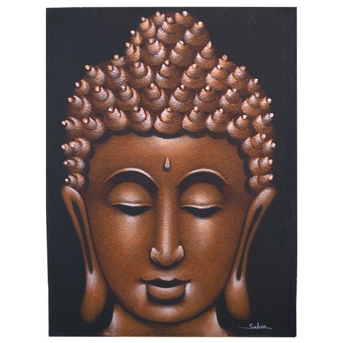 Buddha painting copper - -, sand